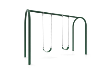Arch Swing Set 3.5 Inch Metal Post Commercial Swing Sets Commercial Swing Sets