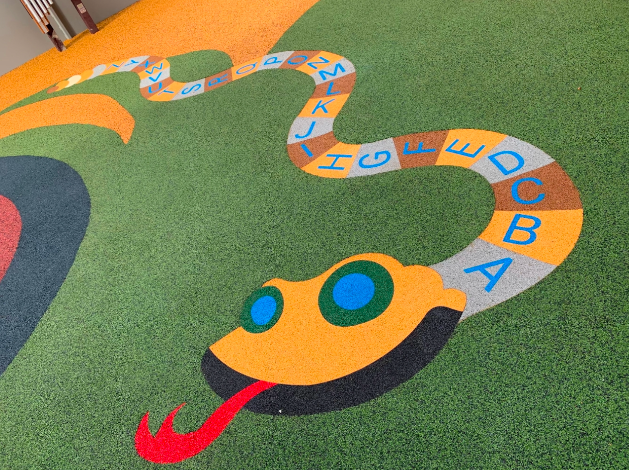 POUR-IN-PLACE Rubber Surfacing