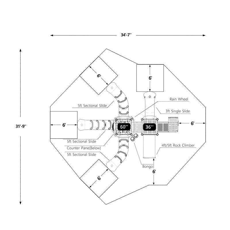 Mount Rainier Playground Large Play Systems Large Play Systems