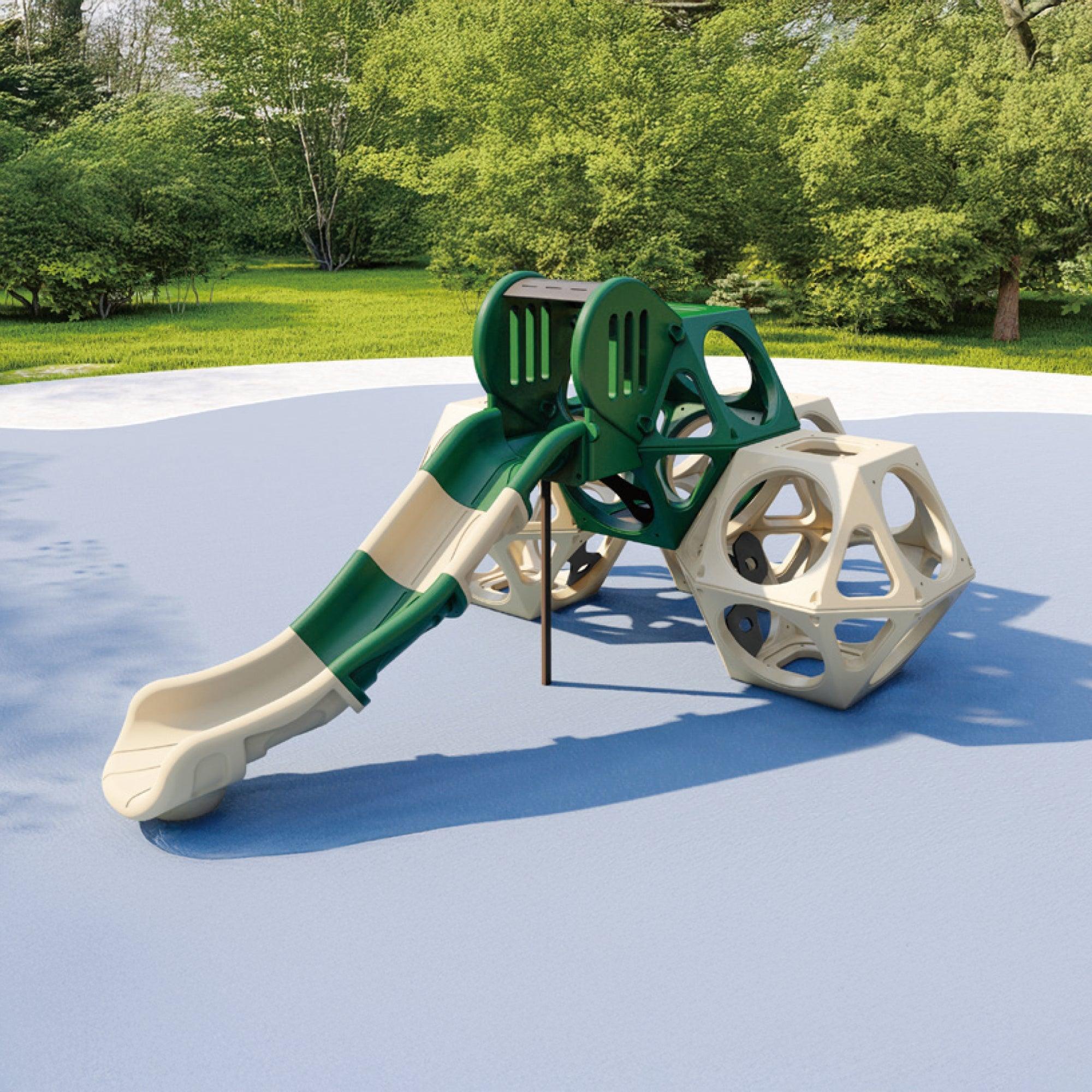 Skqube Slide & Climber Playground Slides Playground Slides