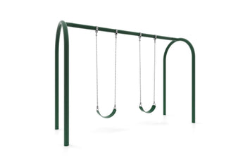 Arch Swing Set 3.5 Inch Metal Post Commercial Swing Sets Commercial Swing Sets