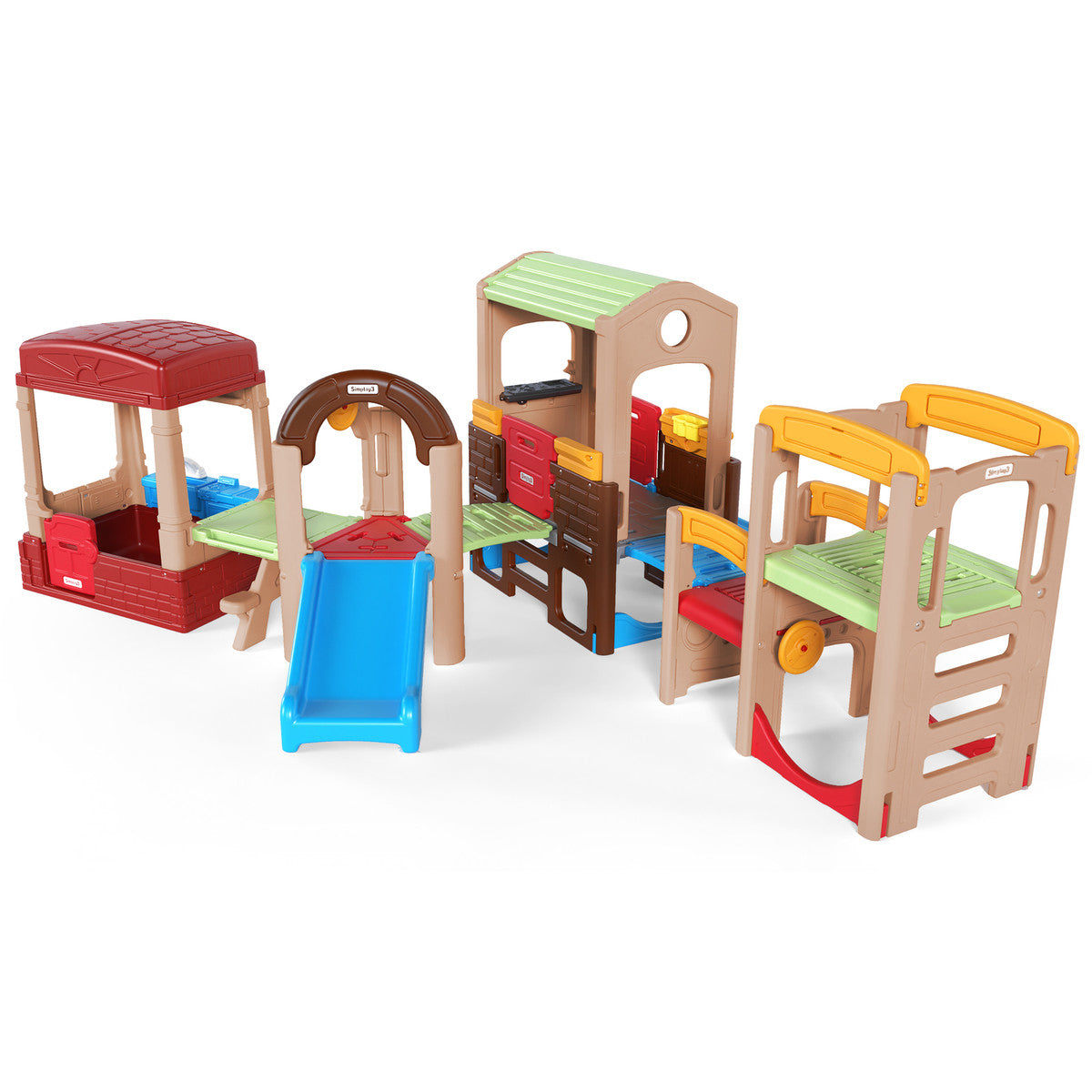 Exploring Kids Modular Playhouse Climber Set