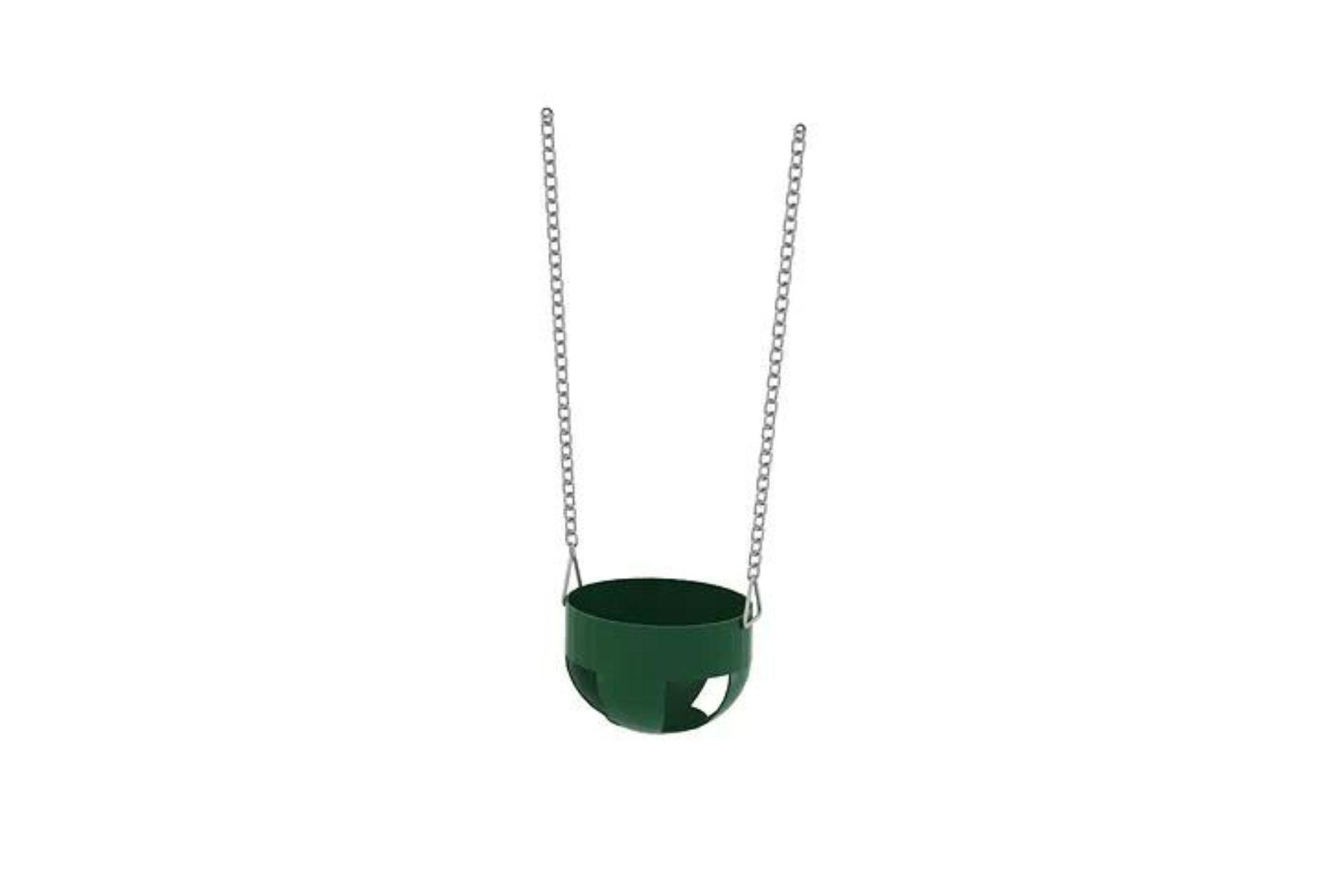 Bucket Seat & Galvanized Steel Chain Set Commercial Swing Sets Commercial Swing Sets