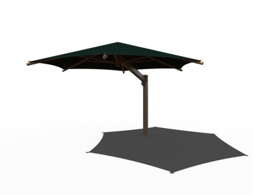 (Hexagon Cantilever Umbrella Shade Umbrella)