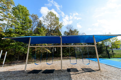 2 Bay Swing with Standard Shade