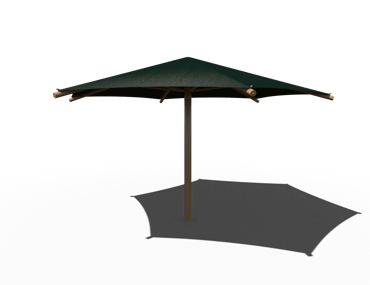 (Octagon Umbrella Shade)
